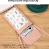 Bolsa para Teléfono Móvil con Pantalla Táctil para Mujer, Bolso Cruzado de Nuevo Estilo para Niñas, Lindo y de Moda, Bolso Pequeño de Hombro de Moda para Llaves y Teléfono Móvil