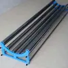 Máquina cortadora de tela, tendedero de tela, mesa de corte, rodillo simple, canaleta de alimentación manual de tela, soporte para tela, máquina alimentadora de tela