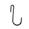 Para mapear gancho de metal personalizado preto casa em forma de S gancho banheiro cozinha guarda-roupa armazenamento S-hook