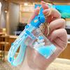 Llavero Creativo de Unicornio para Taza de Té con Aceite Pareja Ins Lindo Colgante para Coche Bolsos Adornos Colgantes Exquisitos para Mujer