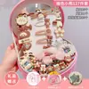 Festival del 1 de Junio Accesorios para el Cabello de Niños Caja de Regalo Joyero Set de Pinzas para el Cabello de Niñas Regalo de Cumpleaños para Niña Pinzas para el Cabello Tocado