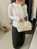 Sudadera con Capucha Original de Exportación con Media Cremallera para Mujer, Nuevo Estilo Otoño e Invierno 2025, Top Minimalista de Manga Larga de Alta Gama