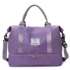 Bolsa Esportiva para Mulheres, Bolsa de Treino Fitness Transfronteiriça, Armazenamento com Separação Seca e Úmida, Bagagem Expansível, Bolsa de Mão Versátil, Bolsa de Viagem Transversal
