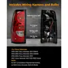 Aplicable a Chevrode chevy Silverado 03-06 parachoques trasero luz trasera de cola luz trasera