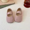 Zapatos Individuales Pequeños Lindos de Colores Dulces para Niñas, Nuevo Estilo Primavera y Verano 2026, Zapatos de Color Sólido para Actuación de Baile para Niños Pequeños, Medianos y Grandes