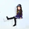 Calcetines Largos de Tejido Liso para Niños Otoño e Invierno 2017 Nuevos Calcetines Largos de Color Sólido Calcetines de Algodón para Niños 6001