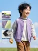 Chaqueta de Béisbol Europea para Niños Otoño Ropa Infantil 2026 Nuevo Estilo Primavera y Otoño Top para Niños Pequeños Niños