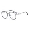 M2280 Moda Novo Estilo Grande Marca Estilo Gold Cola Mistos Óculos Armação Mulher Face Plain Street Flat Glasses Miopia Óculos Armação