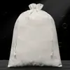 Atacado saco de cordão de algodão e linho com cordão mochila de armazenamento de viagem saco de linho sachê de algodão saco para embalagem de presente de chá