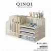 Estante para documentos, estante de metal de capas para papel A4, estación de trabajo de oficina multifuncional, unidad múltiple de suministros de oficina y papelería
