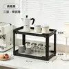 Prateleira de Armazenamento de Mesa para Escritório Casa Grande Capacidade Prateleira de Armazenamento Quarto Sala de Estar Cozinha Multicamadas Multifuncional Prateleira Organizadora