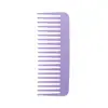 Pentes de Cabeleireiro Galvanizados de Dentes Largos Várias Cores Cabelo Liso Feminino Estilo Cabeça de Óleo Masculino Pentes Retos