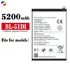 Adequado para Bateria de Celular Itel Transsion Bl-51Di 5200mAh Grande Capacidade Bateria Nova em Folha Atacado de Fábrica Comércio Exterior