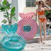 Flotador Inflable Grueso de Cola de Sirena Transfronterizo, Flotador Popular para Axilas de Sirena para Adultos, Flotador Inflable para Natación