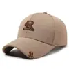 Gorra de Béisbol de Tela de Piña para Deportes al Aire Libre para Hombre y Mujer, Mismo Estilo Gorra Solar Transfronteriza, Gorra Casual Bordada con Letras