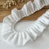 Accesorios con Adorno de Encaje Materiales DIY Decoración Ropa de Muñeca Cinta Volantes Pliegues Soporte Hecho a Mano Abanico