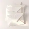 Sobres de Alta Gama con Textura Repujada, Sobres Vintage de Papel de Algodón Hecho a Mano, Invitaciones de Boda, Sobres para Invitaciones de Negocios al por Mayor