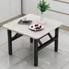 Mesa Plegable, Mesa Cuadrada para Comedor, Mesa Plegable para Puesto, Mesa Cuadrada Pequeña para Restaurante de Mercado Nocturno, Mesa Cuadrada Pequeña para Casa de Alquiler