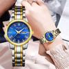 Una generación de relojes de moda para damas más vendidos transfronterizos, calendario doble, compacto, reloj no mecánico, resistente al agua, reloj de pulsera simple para mujer