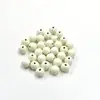 Accesorios para Joyería DIY 14mm Cuentas de Madera de Colores Cuentas Sueltas de Madera Cuentas Redondas de Madera Cuerda de Cáñamo Borla Accesorios para Enhebrar Materiales