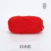 Xuefeier Algodão Penteado de Bebê 5 Fios Leite DIY Bola de Lã Grossa Material para Crochê Feito à Mão Bolsa Fio de Algodão