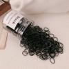 Funda de Cuero Amigable con el Cabello de Bebé, Diadema de Alta Elasticidad y Duradera, Gomas para el Pelo Desechables para Niños, Goma Elástica, Accesorio para el Cabello Dopamina