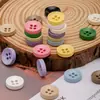 Botones Pequeños de Colores en Forma de Cuenco para Camisas y Cárdigans, Botones Redondos de Cuatro Agujeros para Coser a Mano, Botones de Resina Simples y Versátiles para Ropa y Chaquetas de Niños