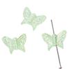 Colgante de Mariposa Acrílico Chapado en Color DIY Hecho a Mano Casero Antiguo Accesorios para el Cabello Paso Agitar Horquilla Mano Aretes Material