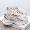 Zapatillas para niñas 2026 modelo nuevo primavera y otoño, transpirables y versátiles tipo "dad shoes" para niños mayores, zapatos casuales para estudiantes y niños para usar al aire libre