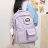 Mochilas para Alunos do Ensino Fundamental II e Ensino Médio Mochila Estilo Faculdade Japonesa Menina Fresca Grande Capacidade Mochila Bonita Estilo Coreano