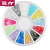 Nueva manicura resina Diamante Girasol Diamante diy pegado material diamante manicura joyería de uñas suministro de fábrica