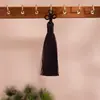 8cm Fleco de Borla de Tres Hojas Accesorios para Joyería DIY Colgante Estilo Antiguo Ropa Bolsita Tejida Borla Pequeña Venta al por Mayor