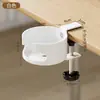 Porta-Copos Fixo de Mesa para Escritório Transfronteiriço, Suporte de Copo de Armazenamento na Mesa Lateral, Porta-Copos de Cabeceira de Dormitório
