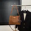 Bolsa Tote Fosca Casual Retrô para Mulheres 2025 Nova Grande Capacidade High-End para Trabalho Ombro Axila Bolsa Platina