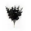 Plantas de Hojas de Eucalipto Simuladas Transfronterizas para Amazon, Paisaje Verde, Planta Decorativa, Valla de Pared, Accesorios para Arreglos Florales