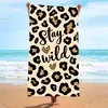 Toalha de Praia de Fibra Ultrafina Transfronteiriça que Absorve Água e Não Solta Fiapos, Personalizada com Fotos, Toalha de Praia Impressa Digital de Secagem Rápida da Amazon