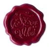 Sello de Cera, Etiqueta de Cera en Relieve, Sobre, Postal, Carta de Amor, Pegatina Selladora, Hoja de Cera para Regalo, Etiqueta de Cera Selladora, Sello de Cera