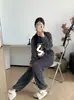 Pijama de Fleece Coral para Mulheres, Outono/Inverno Espessado Fofo de Flanela Roupa de Casa, Pode Ser Usado Fora, Conjunto de Cardigan com Mangas Longas e Robe