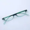 Gafas de Media Montura Cosplay Hatsune Miku Ins Estilo Japonés Bidimensional Anime Gafas con Montura Verde Degradado 16º Aniversario Hatsune