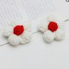 Estilo coreano DIY flor de lana de leche accesorios para el cabello accesorios para la ropa joyería DIY colgante para bolsa