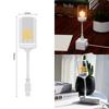Nova luminária de mesa de fio de tungstênio lâmpada de economia de energia luz USB portátil para dormitório cabeceira proteção para os olhos luminária de mesa inteligente de fio de tungstênio de economia de energia