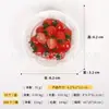 Imanes Creativos y de Alta Calidad Realistas de Frutas para Refrigerador: Tomates Cherry, Limones, Granadas, Nísperos, Fruta de Piel de Serpiente, Decoraciones de Fruta Miniatura