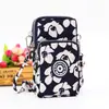 Bolsa diagonal para teléfono móvil al por mayor Nueva Bolsa pequeña para mujer Bolsa de tela para teléfono móvil bolsa vertical para cuello brazo muñeca monedero