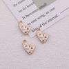 Pequeno pingente de liga de amor pérola doce e fresca estilo fragrante pequeno diy feito à mão caseiro pulseira colar material de brinco acessórios