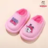 Zapatos de Algodón para Niños Babudou, Antideslizantes, Impermeables, Pantuflas de Invierno para Bebé para Interiores con Forro de Felpa para Niños, Pantuflas de Algodón para Niñas con Cubierta para el Talón