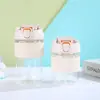 Vaso de Vidrio de Borosilicato Alto 2026 con Popote para Niñas, Vaso de Agua de Vidrio Dopamina, Vaso de Vidrio de Una Capa Resistente al Calor de Alto Valor