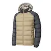 Nuevo cárdigan de moda para hombre Otoño e Invierno 2026 con capucha desmontable, forro polar, chaqueta de algodón reversible, abrigo de algodón versátil para exportación