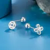 Pendientes de Nuevo Estilo con Símbolo de Buena Fortuna, Diseño Único, Pendientes para Mujer Año del Caballo 2026, Joyería del Año del Zodiaco