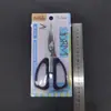 Tesoura Pontiaguda Doméstica de Aço Inoxidável Japonesa e Americana, Ferramentas de Corte de Papel para Artesanato Estudantil, Material de Escritório Atacado