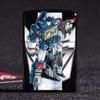 Encendedor a Kerosene a Prueba de Viento de Metal Transformers Gran Película Animación Encendedor de Polea Antiguo Soporte Daifa